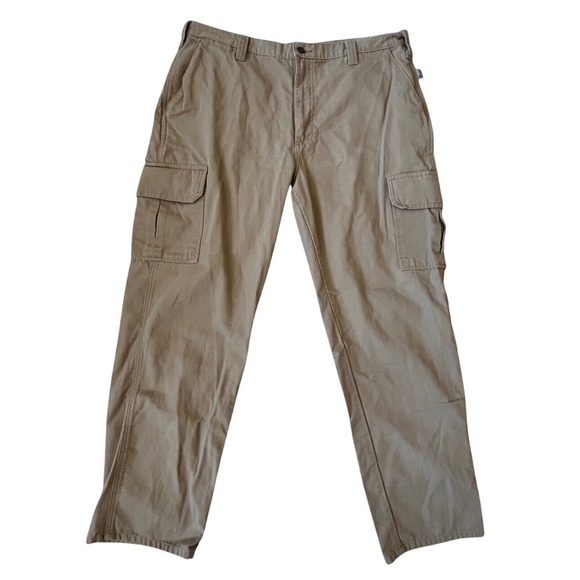 Tyndale Other - Tyndale FR Cargo Pants Men 40x32 Tan Khaki Flame Resistant NFPA 2112 CAT 2 K215T